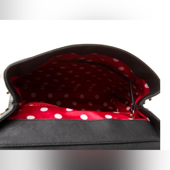 Kate Spade x Disney Saffiano Leather Minnie Mouse Backpack. NWT - Picture 3 of 5